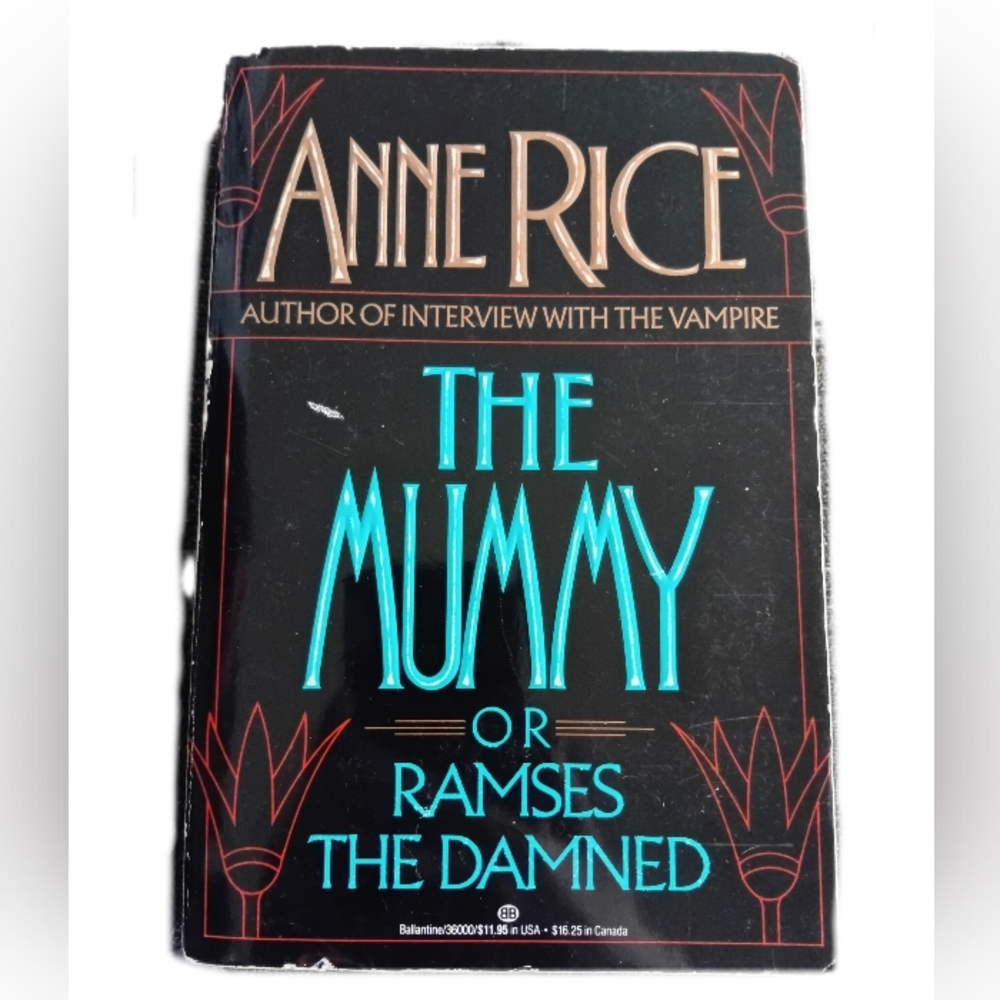 'The Mummy' Black Coffee Table Book